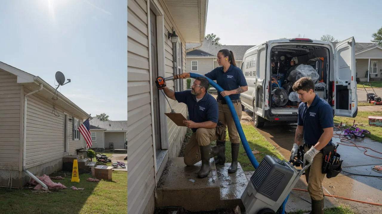Ceiling Water Damage Restoration in Colonial Heights, VA near me